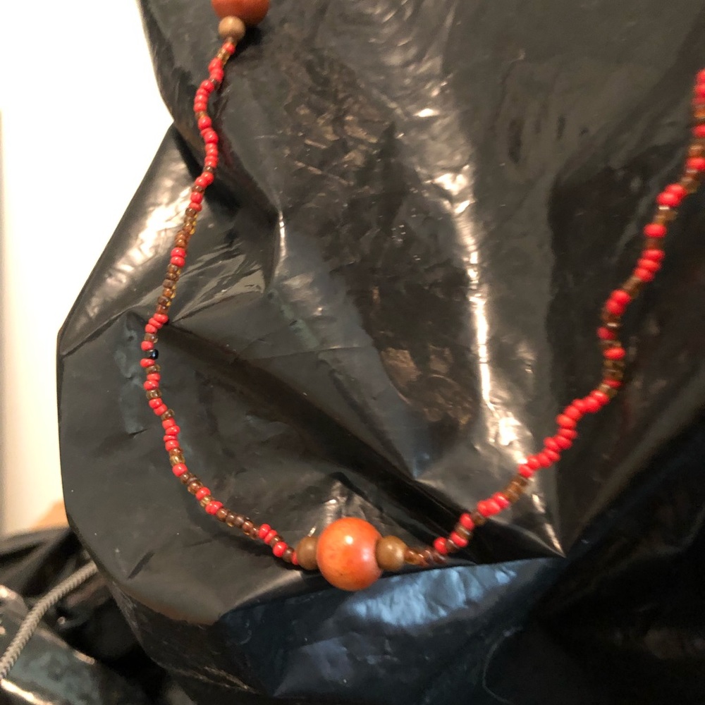 🔴Long Beads colors in Red Tones Can Be Doubled